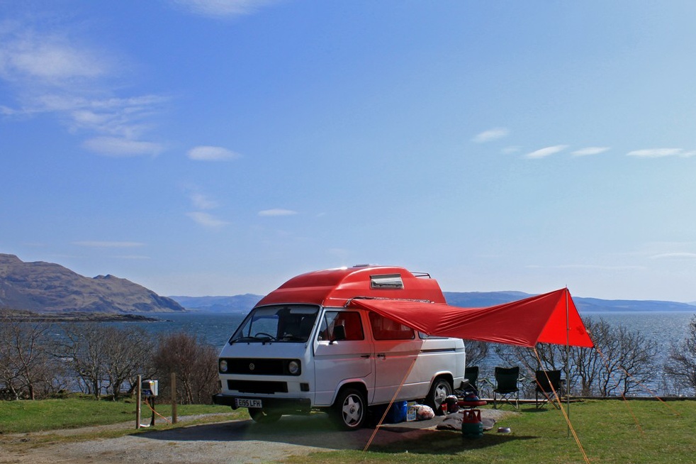 The Ardnamurchan Campsite West Coast of Scotland